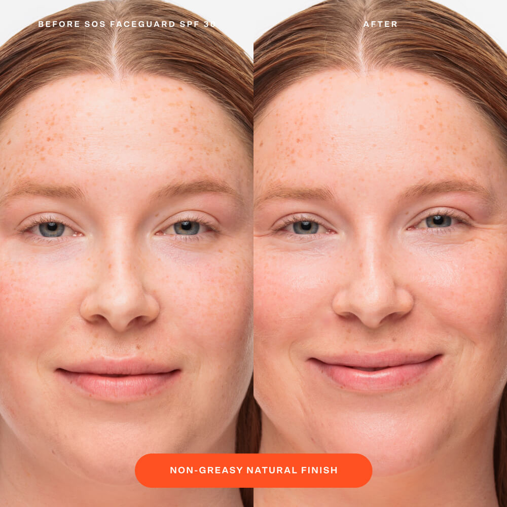 SOS FaceGuard™ SPF 30 Daily Mineral sunscreen PA+++