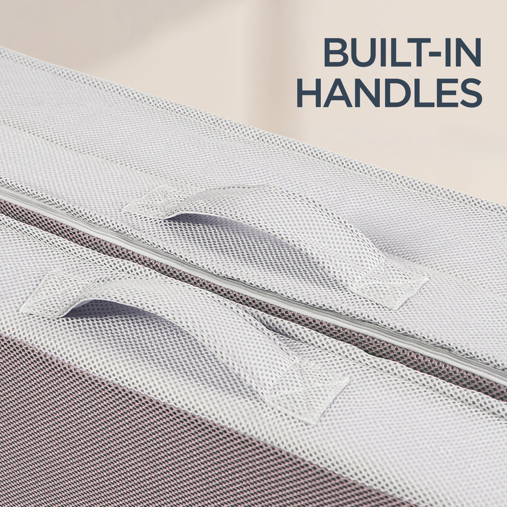 4in Portable Mattress Topper Tri-Fold Mattress Pad - Gray