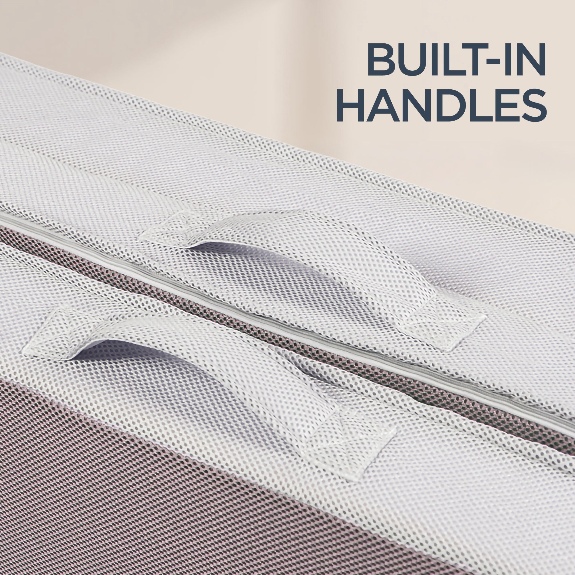 4in Portable Mattress Topper Tri-Fold Mattress Pad - Gray
