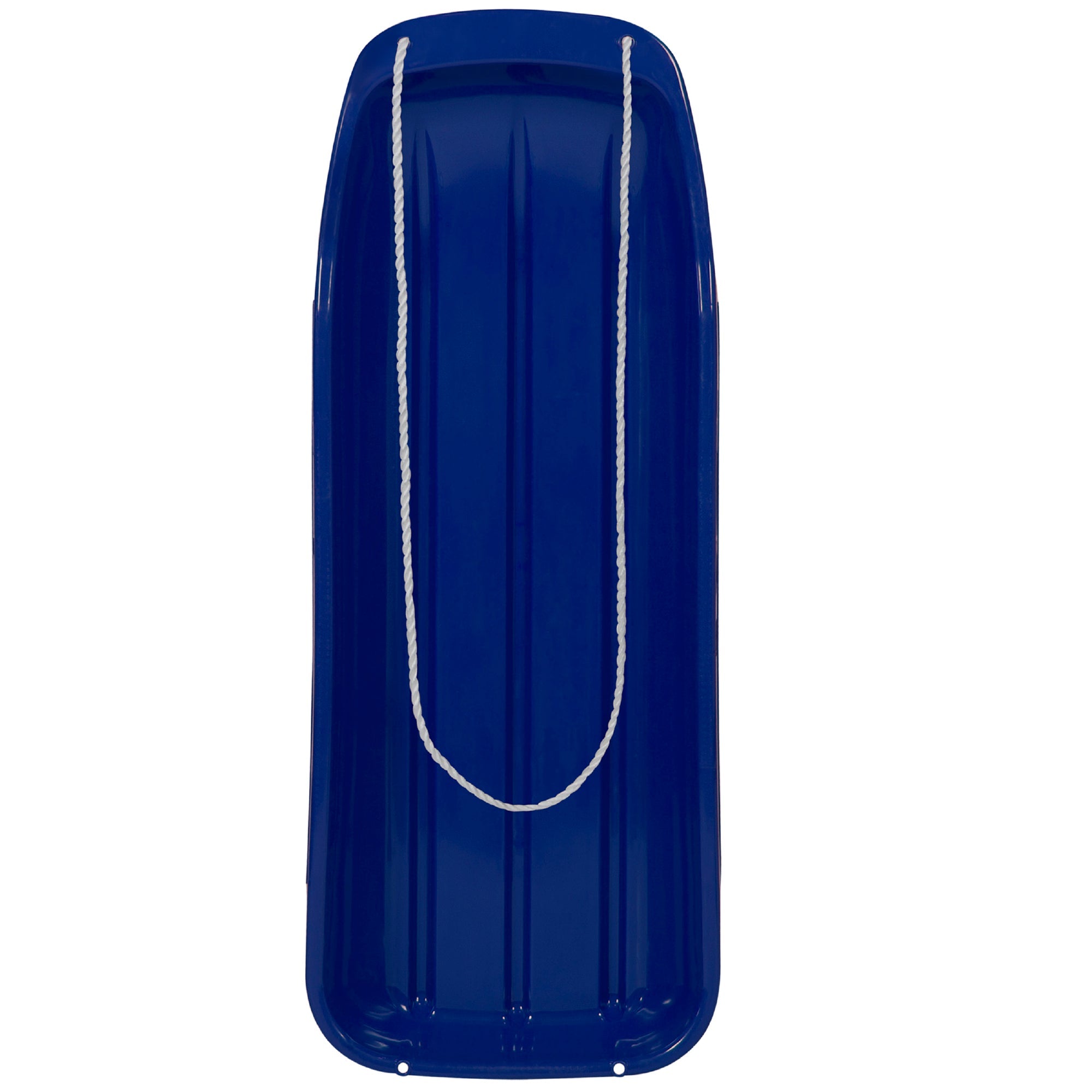 48in Kids Toboggan Snow Sled Board w/ Pull Rope Curved Edges