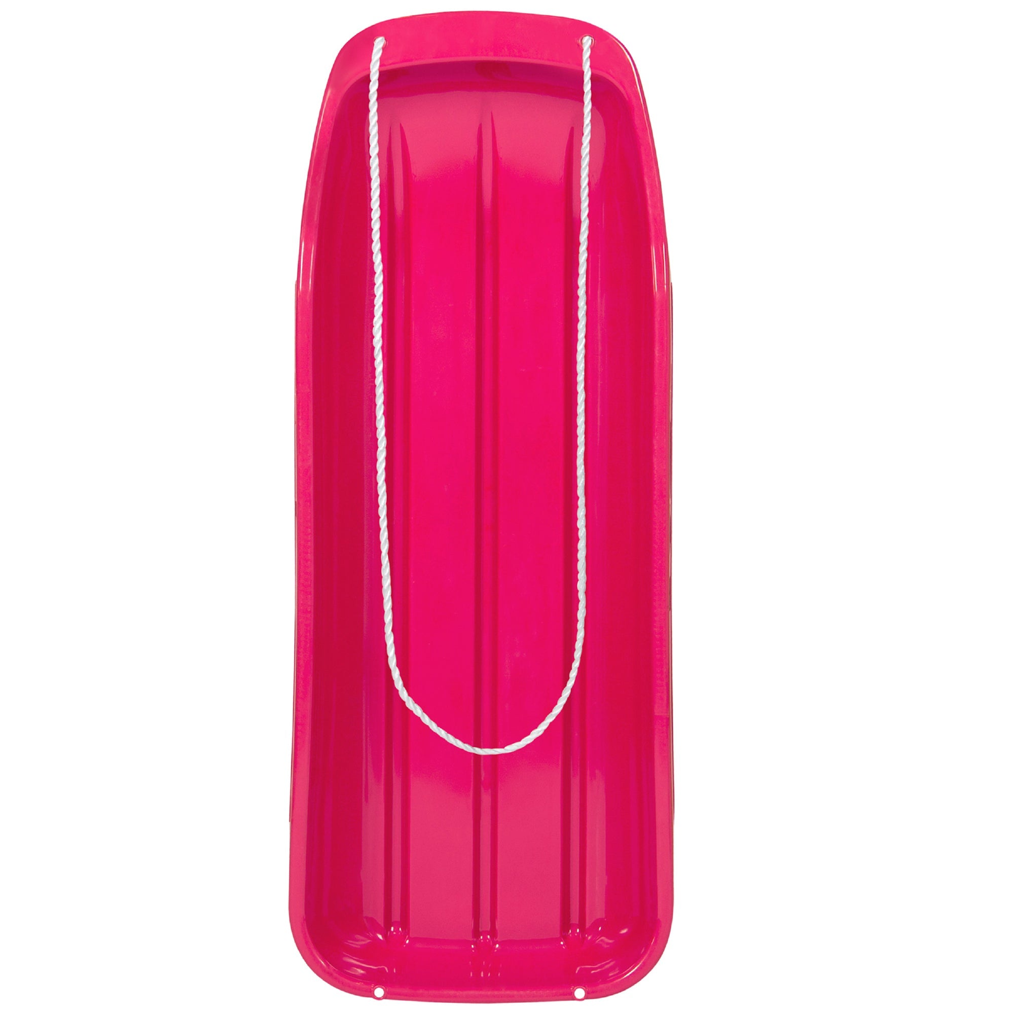 48in Kids Toboggan Snow Sled Board w/ Pull Rope Curved Edges