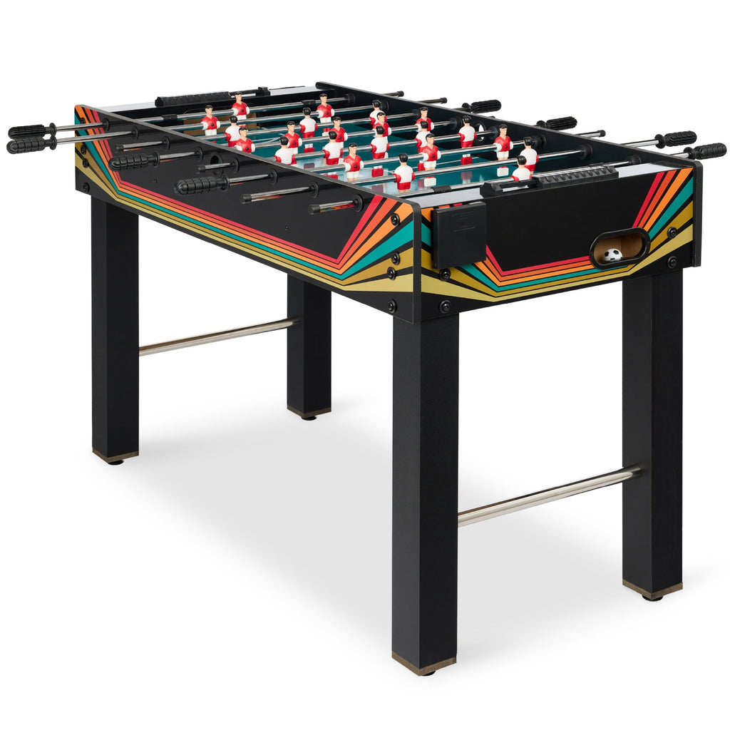 48in Foosball Table for Kids & Adults w/ 2 Balls