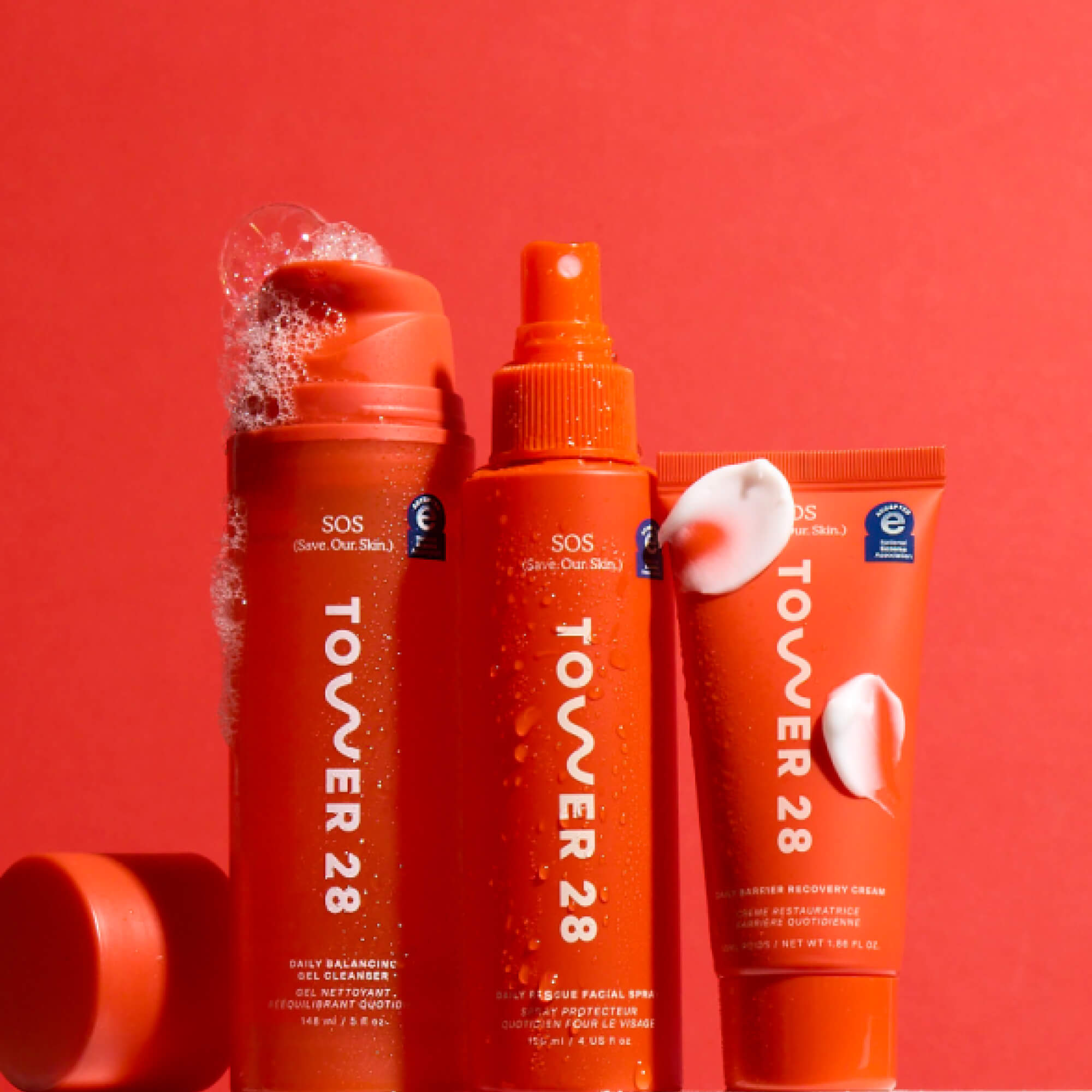SOS 3-Step Daily Routine skincare set