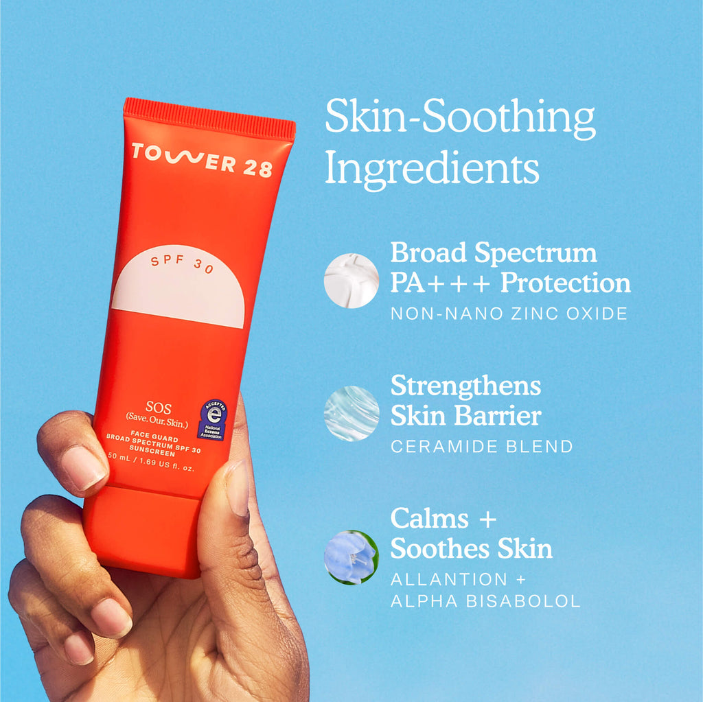 SOS FaceGuard™ SPF 30 Daily Mineral sunscreen PA+++